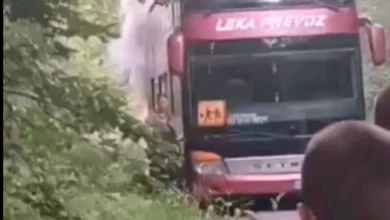 Photo of Изгаснат пожарот во автобусот кој носеше деца на екскурзија кај Врњачка Бања, нема повредени