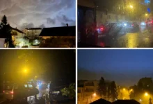 Photo of ВИДЕО: Силно невреме со пороен дожд во Србија. Гром запали куќа во Смедерево …