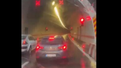 Photo of ВИДЕО: Силно невреме на југот на Србија, затворен тунел на автопатот