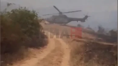 Photo of ВИДЕО: Заробените од огнот на планината Огражден се евакуираат со словенечки хеликоптер