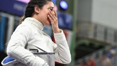 Photo of Египќанка во мечување настапи во седмиот месец од бременоста и победи