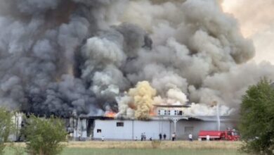 Photo of Страшен пожар во фабрика во Тетово (ВИДЕО