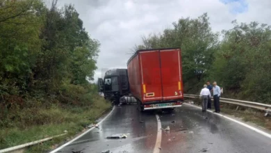 Photo of Сообраќајка на две товарни возила, во прекин сообраќајот на магистралата Куманово – Крива Паланка