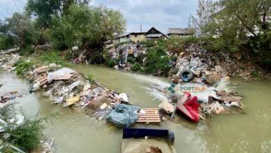 Photo of Реката Пена кај населбата Дарданија пред колапс, Општина Тетово не го чисти коритото