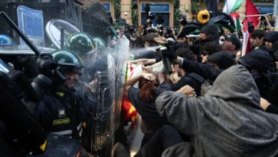 Photo of На пропалестински протести во Рим повредени 30 полицајци и четворица демонстранти