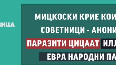 Photo of Левица: Мицкоски крие кои му се советници – анонимни паразити цицаат илјадници евра