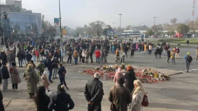 Photo of Протест во Нови Сад: Неколкучасовна блокада на сообраќајот во близина на железничката станица