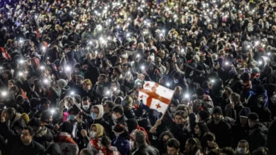 Photo of Во Грузија и вечерва продолжија антивладините протести