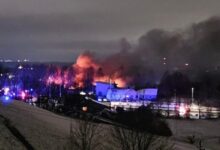 Photo of (ВИДЕО) Товарен авион се урна во близина на аеродромот во Вилнус, едно лице загина, неколку се повредени