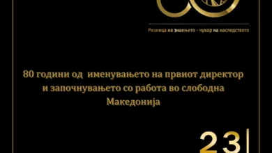 Photo of Свеченост по повод 80 години НУБ „Св.Климент Охридски“ Скопје