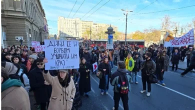 Photo of Во Белград и Нови Сад  студентите ги блокираа Ректоратот и факултетите