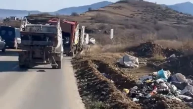 Photo of Со полициска асистенција камионите на комуналните претпријатија од соседните општини исфрлија отпад на депонијата во Кочани