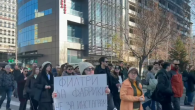 Photo of ВИДЕО: Атмосфера на денешните протести во Скопје против аерозагадувањето