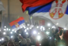 Photo of Наместо прослава, илјадници демонстранти ја претворија Новата година во протести низ Србија