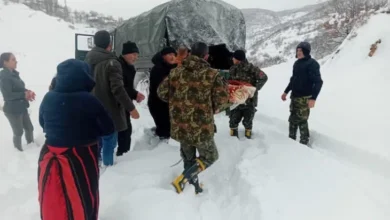 Photo of Поради блокирани патишта од снегот, во транспорт на болно дете од Голо Брдо се вклучи албанската армија