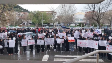 Photo of (ВИДЕО) И Штипските средношколци на протест и марш низ улиците порачаа „Секој еден може да е следен