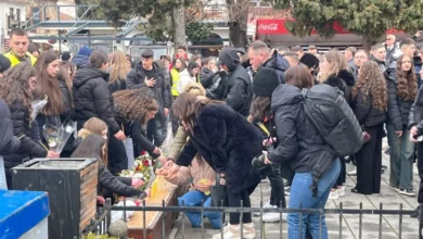 Photo of Охридските средношколци со молчење им одадоа почит на настраданите во несреќата во Кочани