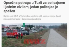 Photo of Опсежна потрага во Тузла: Полицаец и цивил исчезнати во надојдената Јала