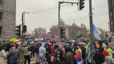 Photo of Директорот на српската полиција: Нашата проценка од 107.000 учесници е многу реална, тоа беше исклучително масовен собир