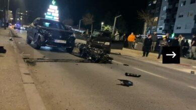 Photo of Сообраќајка во скопската населба Влае – се судрија два автомобили и мотор