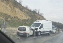 Photo of ФОТО: Се судрија автомобил и комбе кај Момин поток