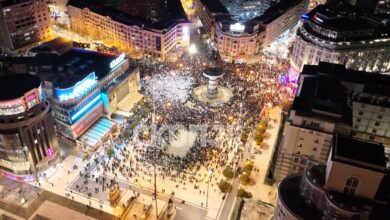 Photo of Само што започна собирот во Скопје, МВР воведе забрана за снимање со дронови без објаснување