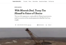 Photo of „Њујорк тајмс“: САД и Украина потпишаа договор за ресурси без долгорочни безбедносни гаранции