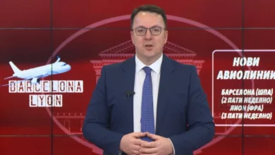Photo of Николоски: Македонија и Скопје на авиомапата на Барселона и Лион, владините политики обезбедија десетина нови дестинации