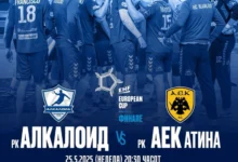 Photo of Од понеделник во продажба билетите за реваншот Алкалоид – АЕК