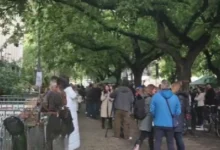 Photo of Блокиран влезот на зградата на судот и Обвинителството во Нови Сад