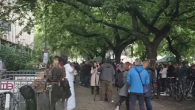 Photo of Блокиран влезот на зградата на судот и Обвинителството во Нови Сад