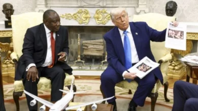 Photo of Рамафоса повика на обновување на односите со САД, Трамп презентираше запис за наводен геноцид