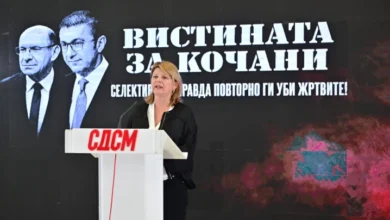 Photo of Шукова: Началник на СВР Штип е заштитен од Коцевски и Мицкоски во истрагата за Кочани