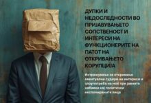 Photo of Најново истражување: Дупки и недоследности во пријавувањето сопственост и интереси на функционерите на патот на откривањето корупција