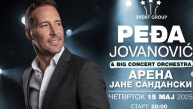 Photo of Пеѓа Јовановиќ на 15 мај во С.Ц. „Јане Сандански“ – Скопје ветува концертна ноќ за паметење
