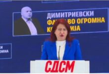 Photo of (ВО ЖИВО) Прес на СДСМ и коалицијата во општина Куманово, Атина Мургашанска,