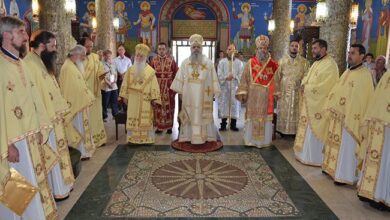 Photo of Приврзаниците на отец Партениј денес на протест – бигорскиот старец да биде владика на Дебарско-кичевската епархија, а не монахот Георгиј