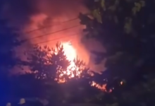 Photo of Голем пожар доцна синоќа во Лисиче, гореше во близина на ресторан