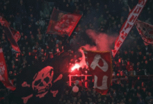 Photo of (Видео) Навивачите на Црвена звезда упадна на стадионот на Партизан