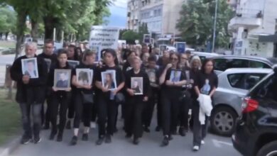 Photo of (ВО ЖИВО) Протестен марш на семејствата на загинатите во трагедијата во Кочани