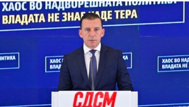 Photo of СДСМ: Целосен дебакл на надворешната политика – Владата не знае каде тера