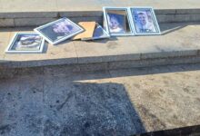Photo of (Фото) Искршени сликите на плоштадот во Штип на петмината починати од трагедијата во Кочани