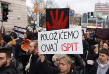 Photo of Студентите во блокада во Србија подготвуваат листа, бараат распишување избори до средината на мај