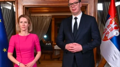 Photo of Каја Калас пристигна во Белград; Вучиќ: Србија останува доверлив партнер на сите кои се стремат кон соработка