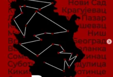 Photo of Протести на студентите во блокада во 34 градови во Србија