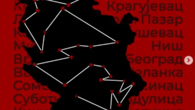 Photo of Протести на студентите во блокада во 34 градови во Србија