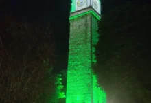 Photo of Градскиот часовник во Битола во боите на ракометниот шампион Еурофарм Пелистер