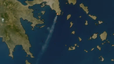 Photo of Сè уште не е ставен под контрола пожарот во југоисточниот дел на областа Атика, поширокиот регион на Атина