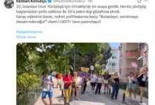 Photo of Во Истанбул уапсени најмалку 30 луѓе кои се обиделе да учествуваат на Парадата на гордоста