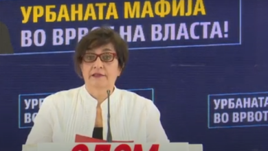 Photo of Јанчева: Мицкоски не смее да му писне на Меџити за 200 дивоградби